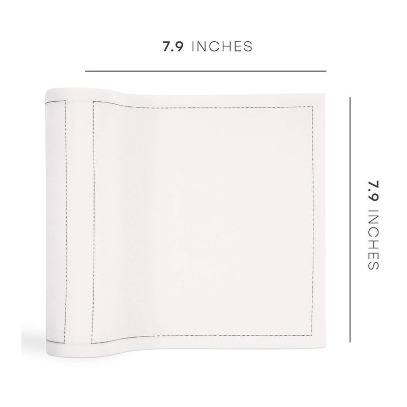 MY DRAP Cotton Luncheon Napkin - 25 Napkins per roll - Anthracite - Image 3